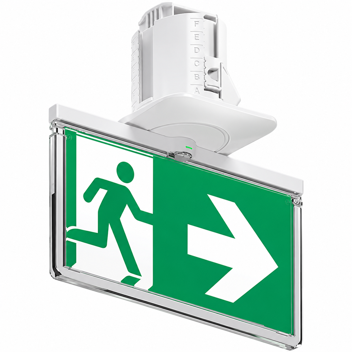 KAUFEL – BrioSpot R - BAES d’évacuation encastré SATI LED 45 lm IP43 IK04 autonomie 1h - Réf : 100110K