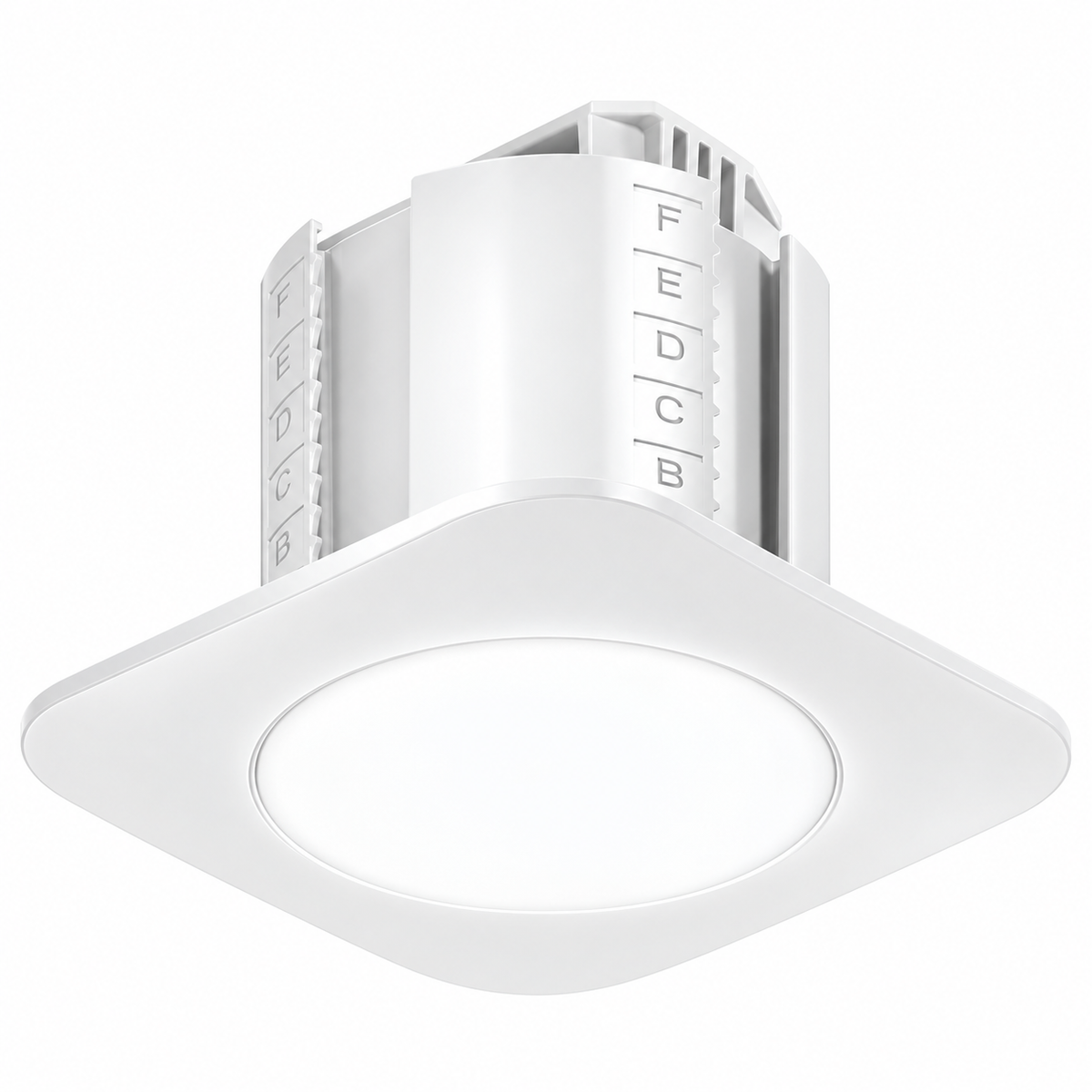 KAUFEL – BrioSpot R - BAES d’ambiance encastré SATI LED 380 lm IP43 IK08 autonomie 1h - Réf : 100119K
