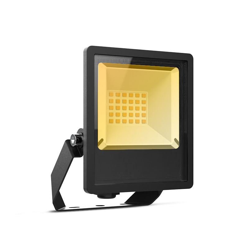 Miidex Lighting - Projecteur LUMOS LITE LED Noir 10W CCT IP65 - Réf : 100738