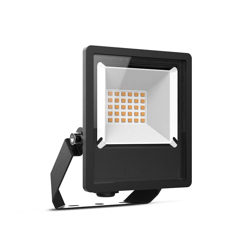 Miidex Lighting - Projecteur LUMOS LITE LED Noir 10W CCT IP65 - Réf : 100738