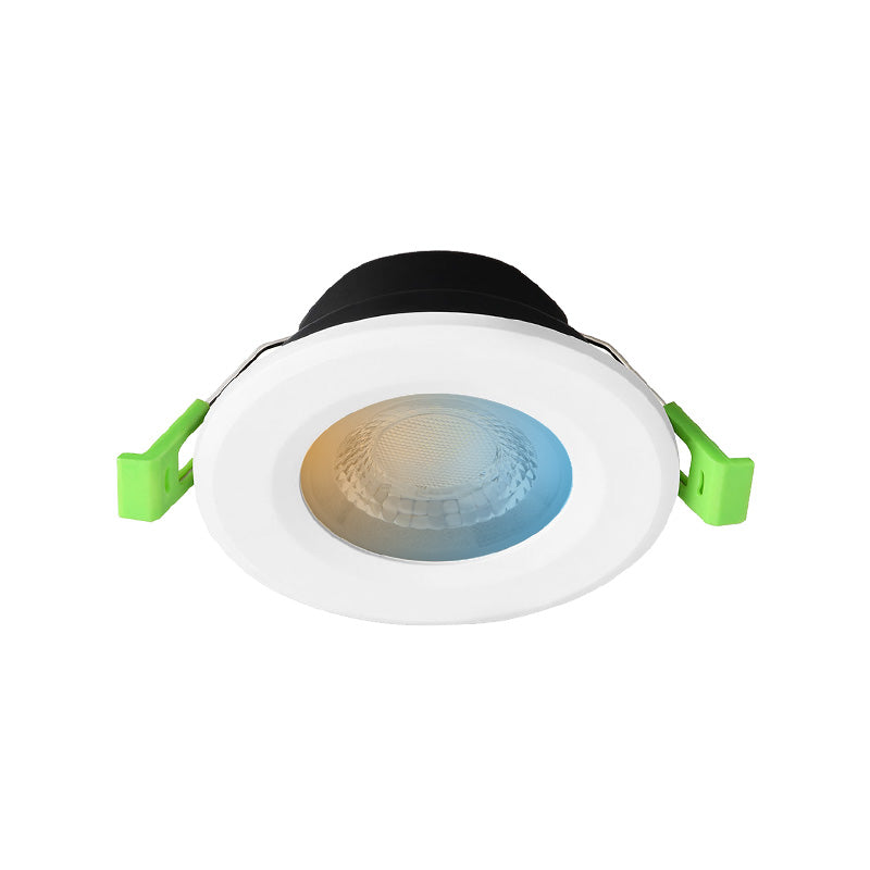 MIIDEX – SPECTRA - Spot LED fixe encastrable 4/6W CCT 2700/3000/4000/5000K dimmable blanc - Réf : 100795