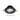 MIIDEX – SPECTRA - Collerette ronde fixe Ø86mm noire pour spot 100795 - Réf : 100844
