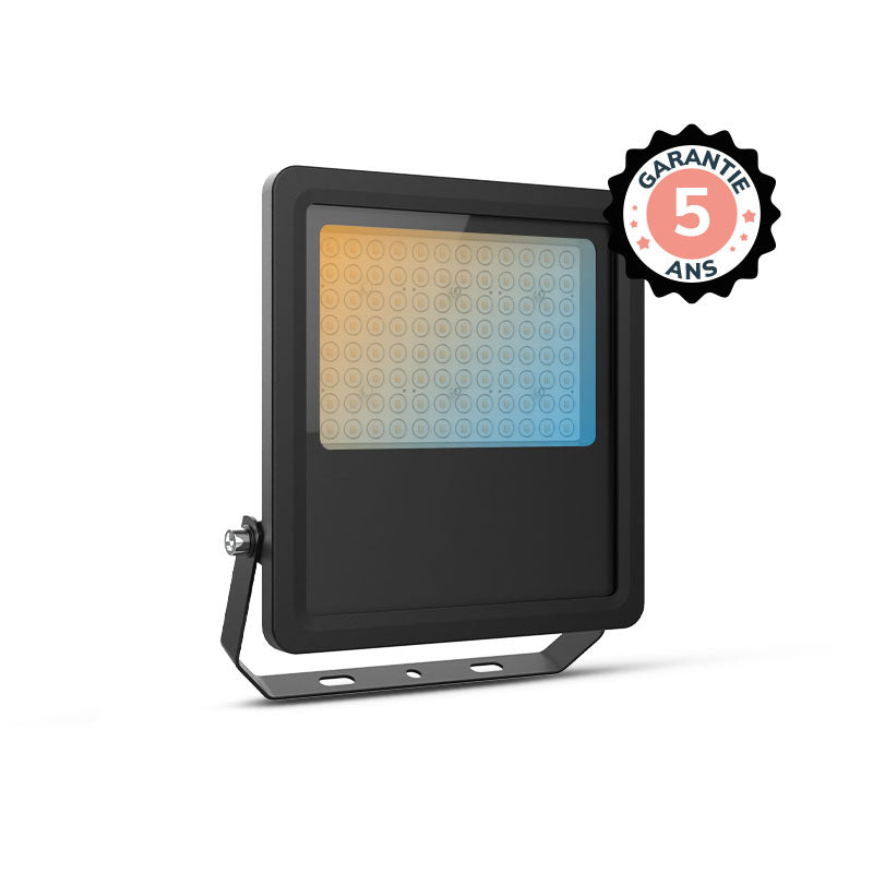 MIIDEX – LUMOS PRO - Projecteur LED 70W CCT 3000/4000/6000K IP65 noir - Réf : 100852