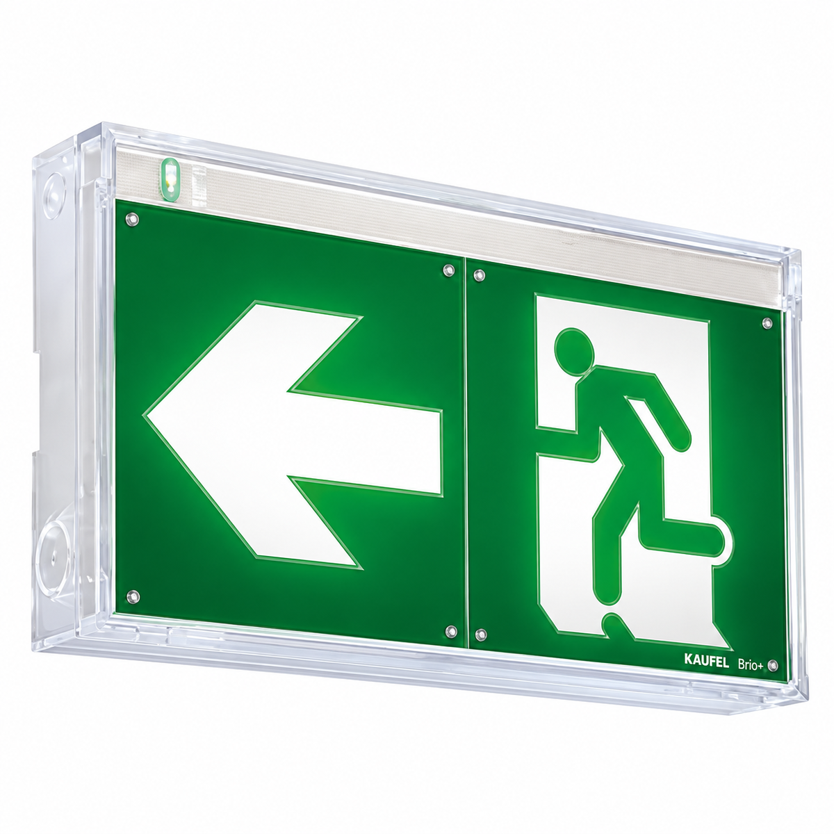 KAUFEL – Brio+ - BAES d’évacuation SATI LED 45 lm IP42 IK07 autonomie 1h - Réf : 226701