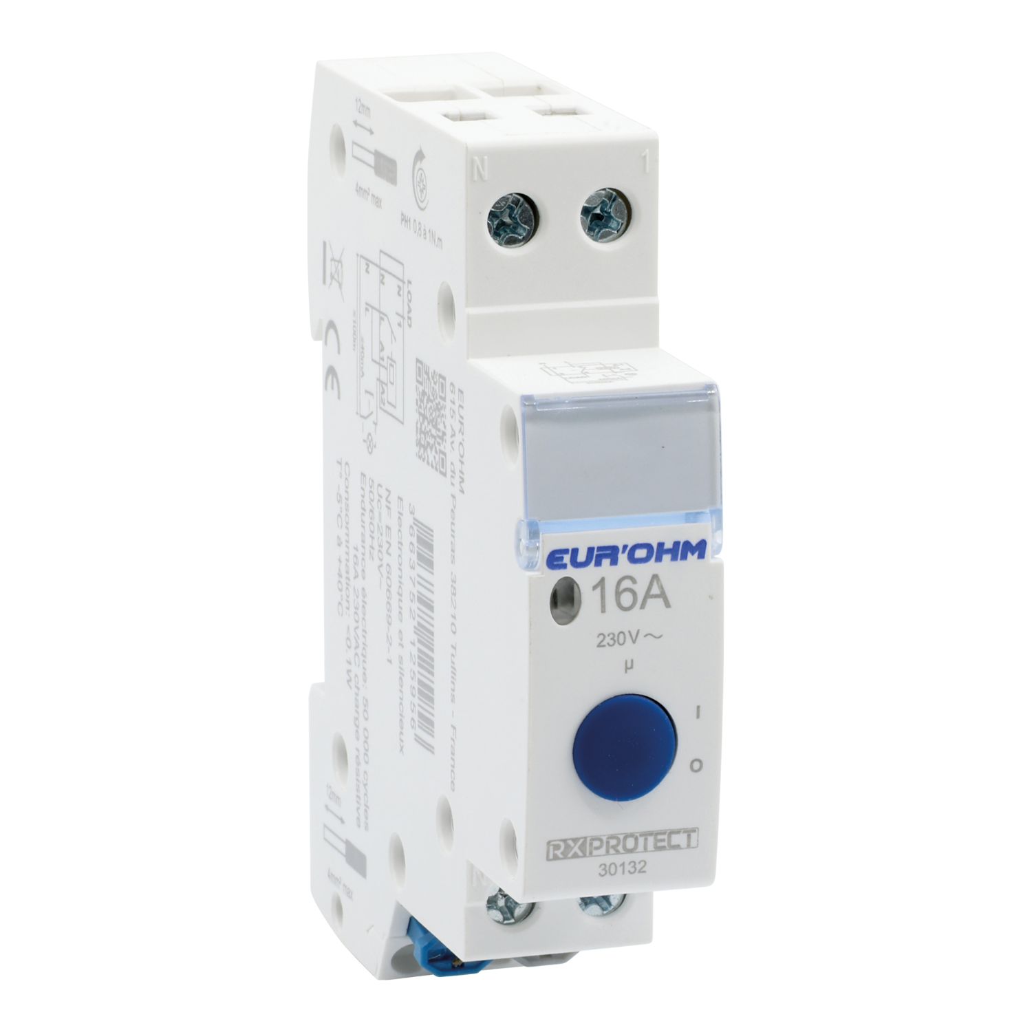 Eur'Ohm – Télérupteur Silencieux 1x16A 220V – Réf : 30132