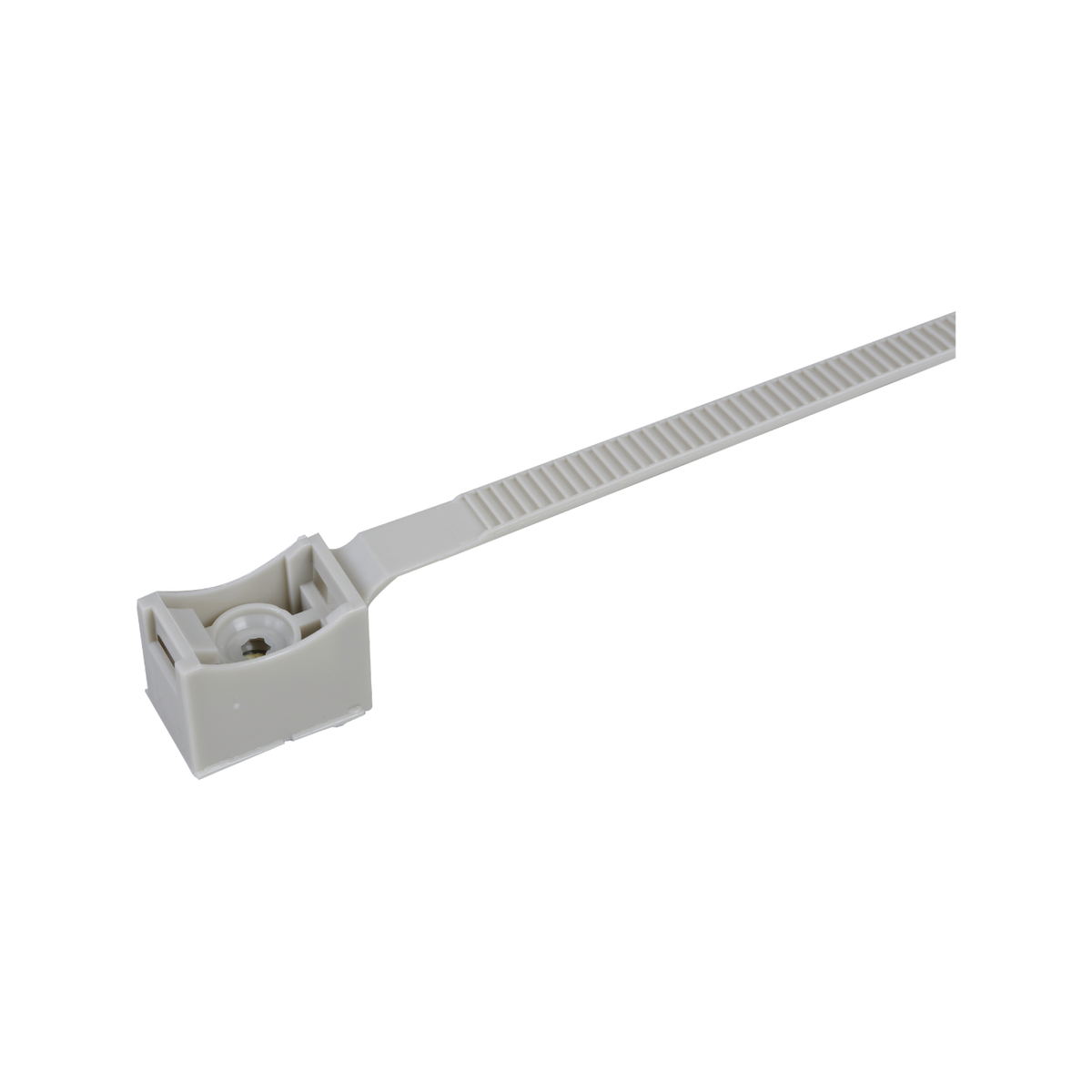 EUR'OHM – QUICK - Collier à embase pour tube ou câble Ø40 à 63mm gris - Réf : 43312
