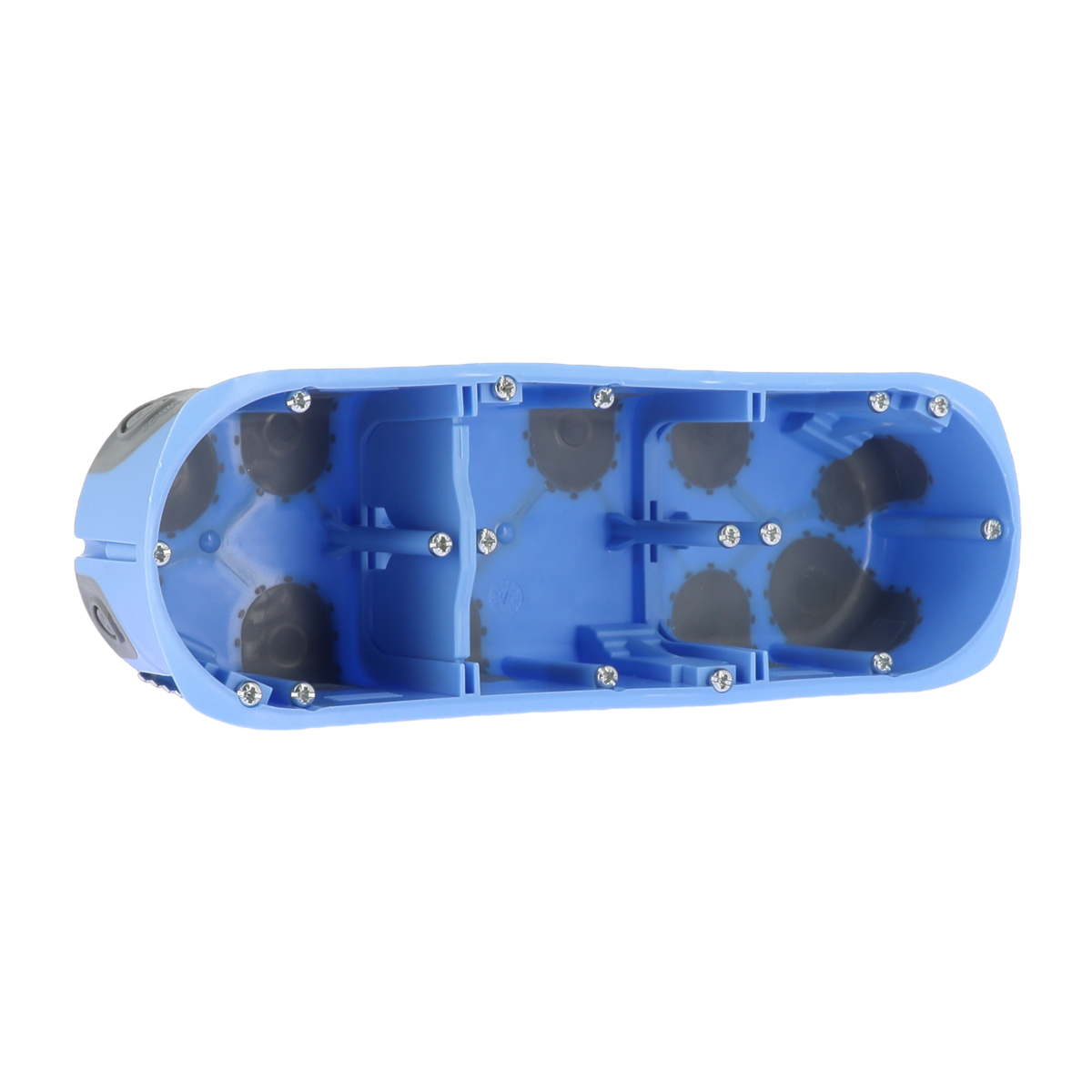 EUR'OHM – Boîte d’encastrement AIR’métic 3 postes Ø67 P50mm - Réf : 52067