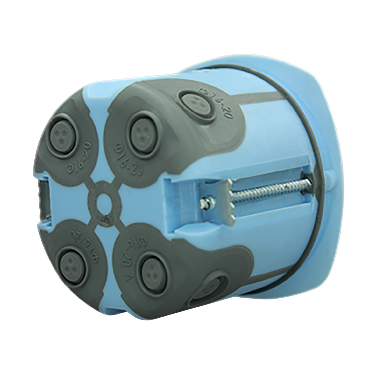 EUR'OHM – Boîte d’encastrement AIR’métic 1 poste Ø67 P60mm - Réf : 52073