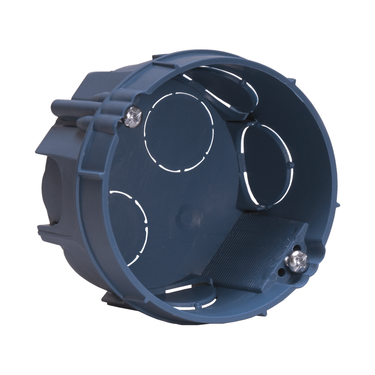 EUR'OHM – Boîte d’encastrement XL TRADI 1 poste ronde Ø67 P40mm - Réf : 52103