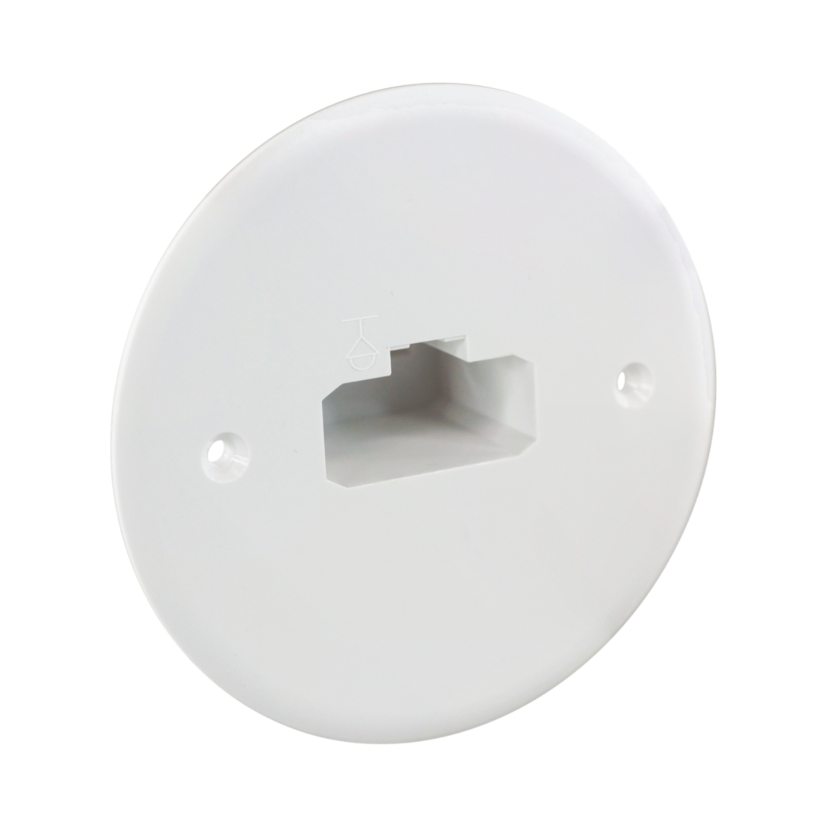 EUR'OHM – Couvercle DCL pour boîte d'applique entraxe 60mm - Réf : 53041