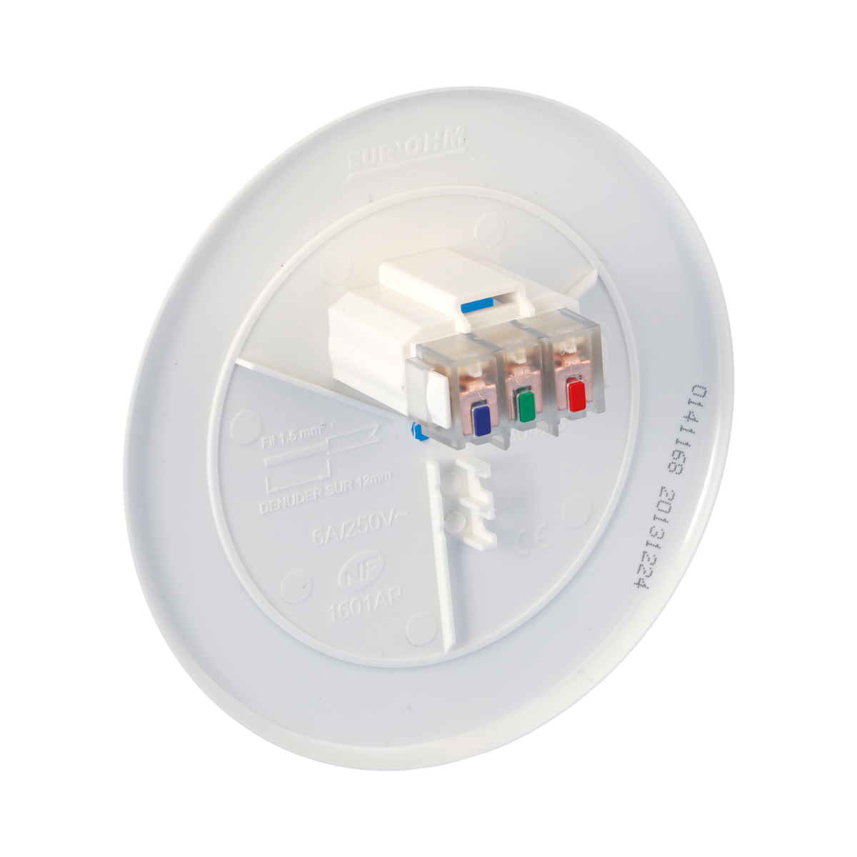 EUR'OHM – Couvercle DCL pour point de centre Ø120mm - Réf : 53042