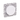 EUR'OHM – SQUARE - Bouton poussoir 10A blanc - Réf : 60202