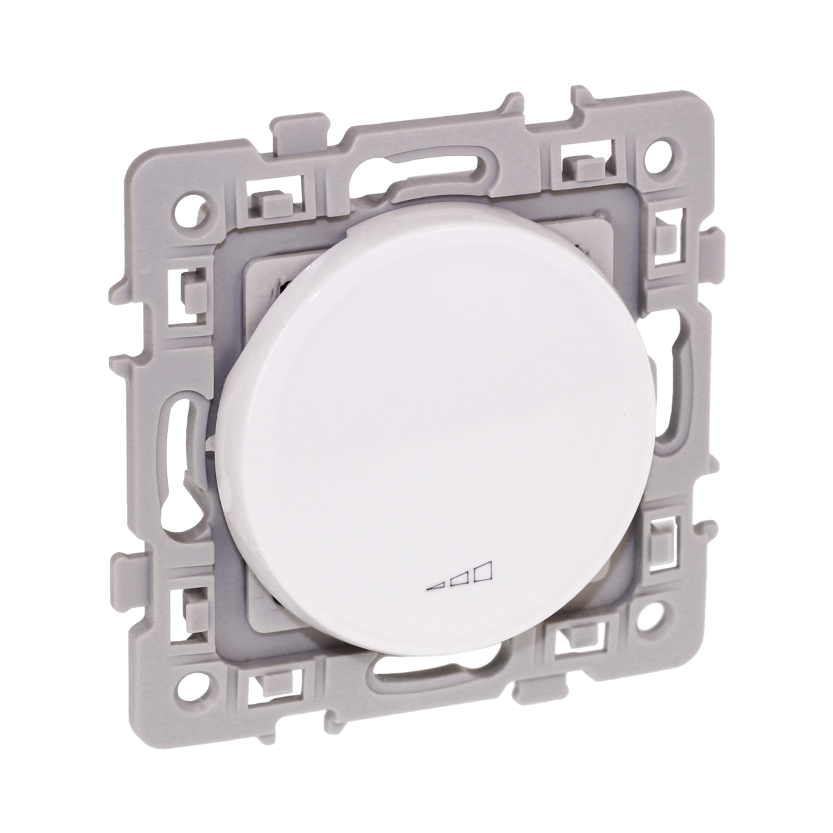 EUR'OHM – SQUARE - Variateur 2 ou 3 fils universel et LED blanc - Réf : 60220