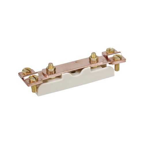 EUR'OHM – Barrette de coupure de terre basse cuivre 35mm² - Réf : 70508