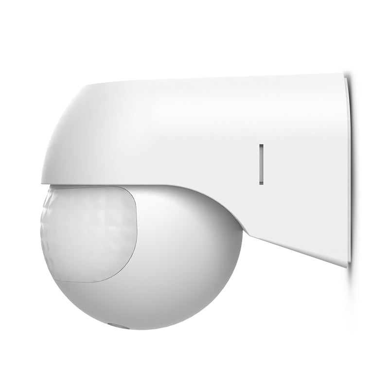 MIIDEX – Détecteur de mouvement IR en saillie orientable 180° 400W IP44 blanc - Réf : 75498
