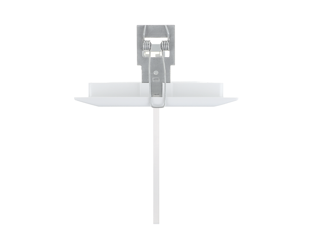 ZEMPER – XENA FLAT - Porte-étiquette avec cadre d’encastrement plafond blanc - Réf : 90091NMF
