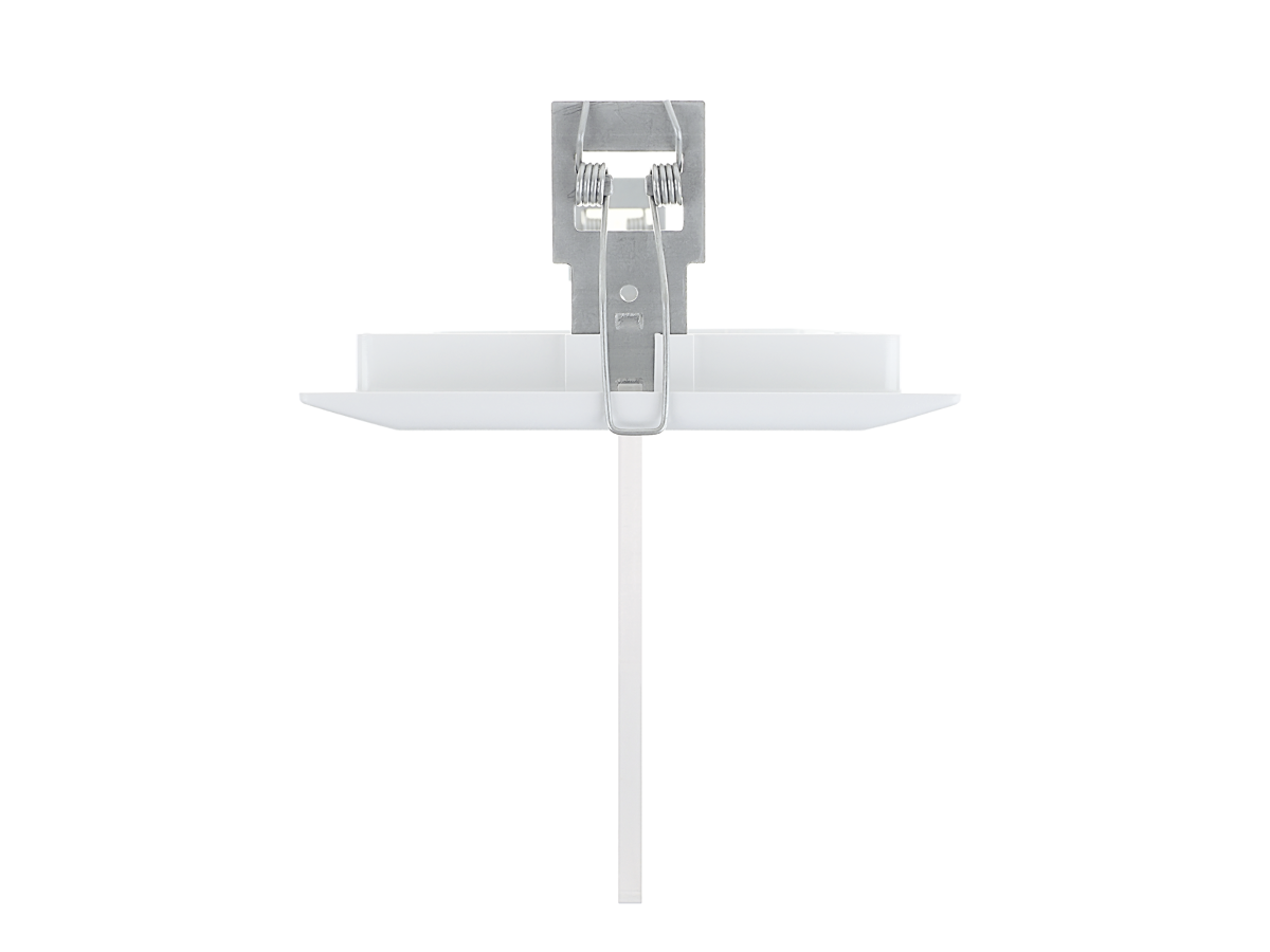 ZEMPER – XENA FLAT - Porte-étiquette avec cadre d’encastrement plafond blanc - Réf : 90091NMF