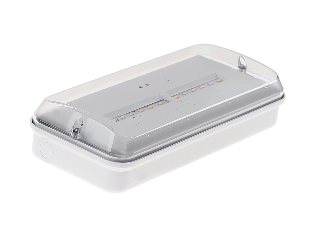 ZEMPER – XENA FLAT IK10 - BAES d’ambiance SATI LED 500 lm IP66 IK10 autonomie 1h - Réf : LXE-3400EX